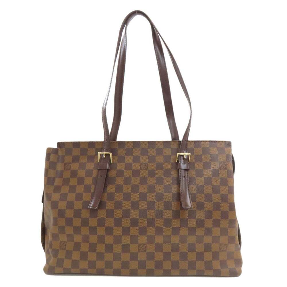 LOUIS VUITTON Brown Damier Canvas Tote Bag - Picture 2 of 16
